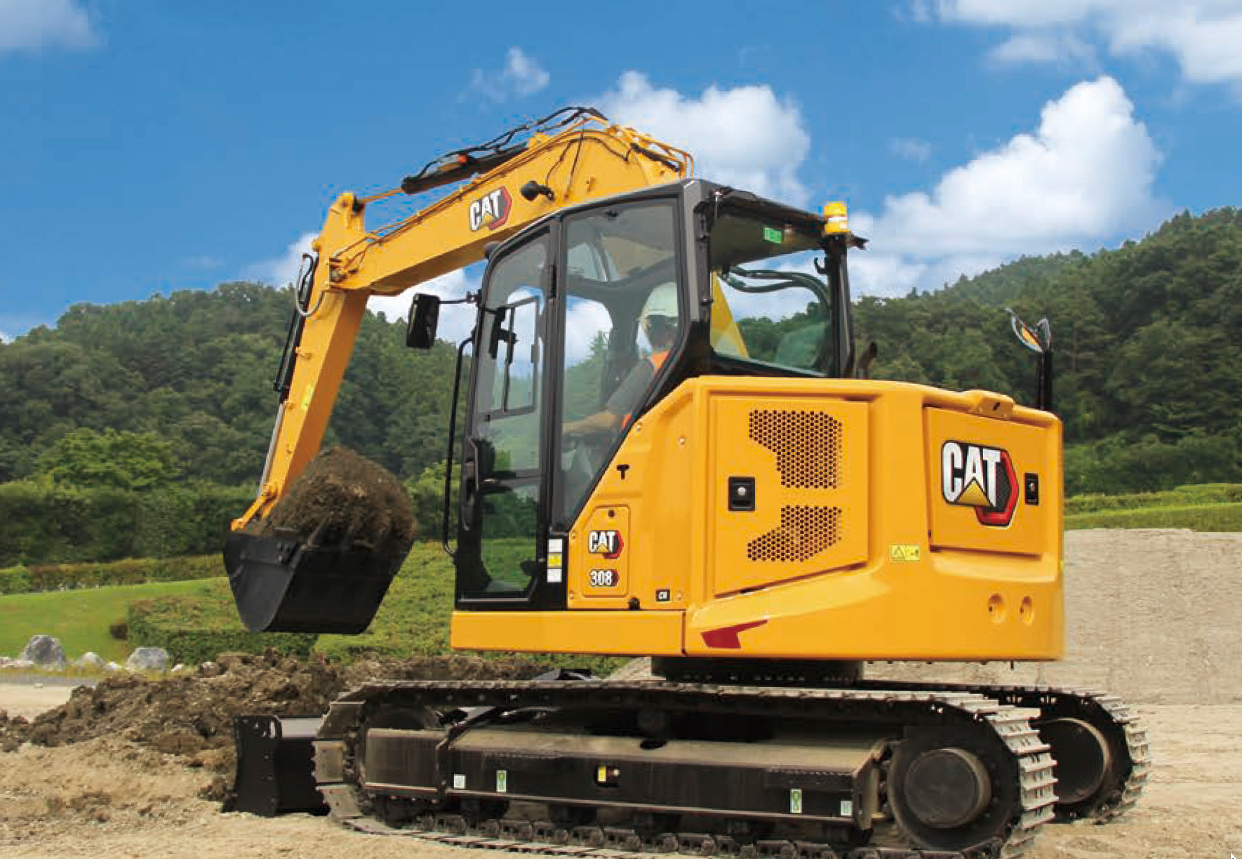 キャタピラー教習所は最新のCat®マシンで教習します