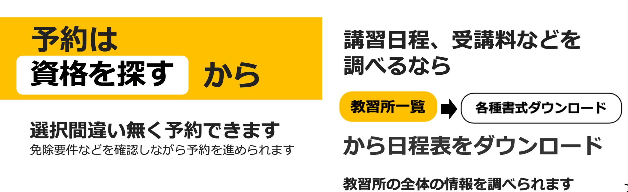 技能講習、特別教育、安全衛生教育予約の進め方