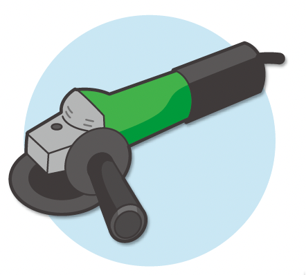 自由研削といし