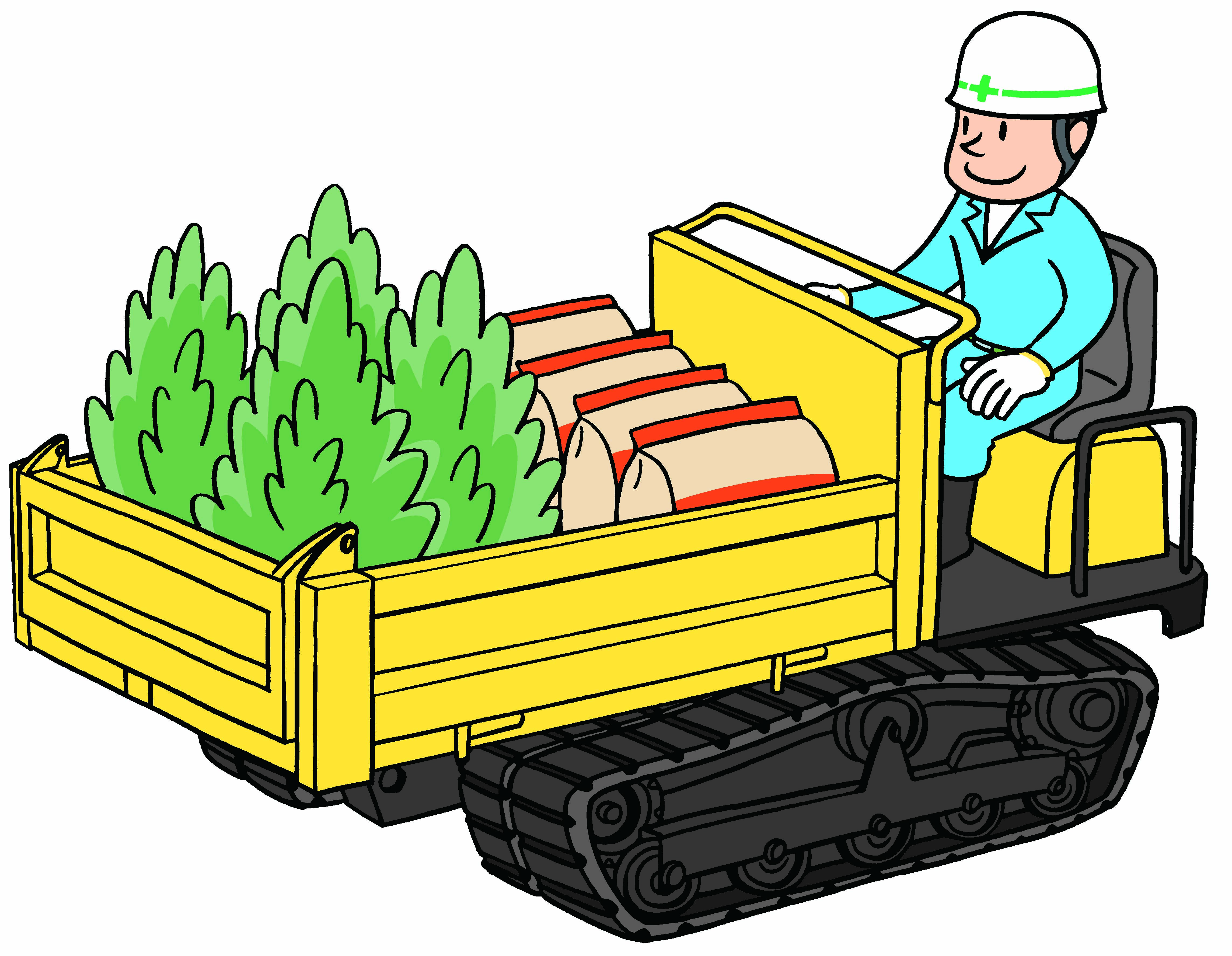 小型不整地運搬車