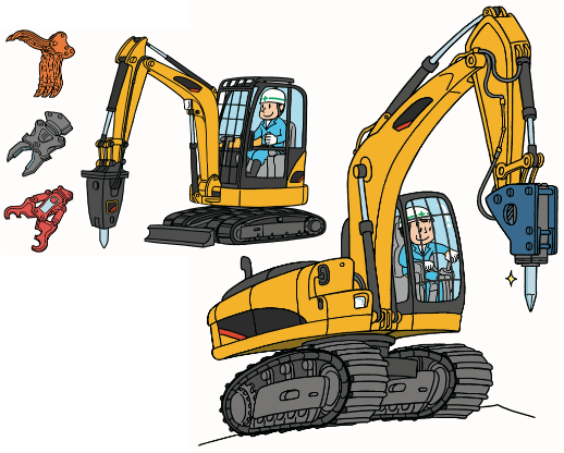 ブレーカー作業